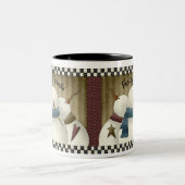 2 Couleurs Tasse givrée et d'amis (Centre)