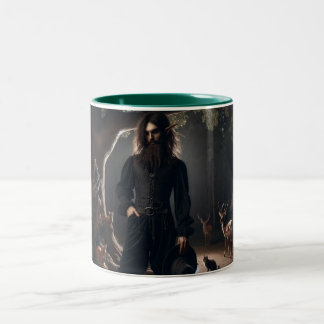 2 Couleurs Tasse Gnome de la Forêt