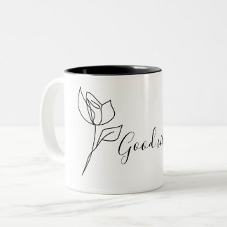2 Couleurs Tasse "Good Vibes" Rose