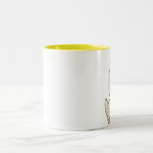 2 Couleurs Tasse Grand-Dirigée de poulet (Centre)