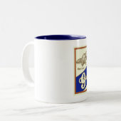 2 Couleurs Tasse grande de Teton (Devant gauche)
