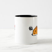 2 Couleurs Tasse grincheuse de corgi (Centre)