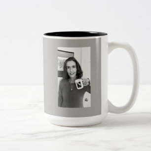 2 Couleurs Tasse grise d'Ann/de Nancy/Freddy