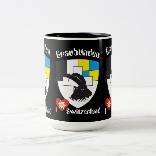 2 Couleurs Tasse grisonne de Grigioni (Centre)
