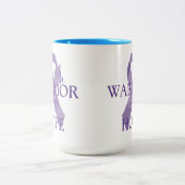2 Couleurs Tasse Guerriers de l'Espoir (Centre)