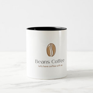 2 Couleurs Tasse Haricots de Café – Prenons un Café Ensemble