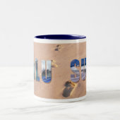 2 Couleurs Tasse hawaïenne de "Nalu-Surf" (surf) (Centre)