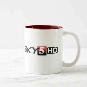 2 Couleurs Tasse HD du ciel 5