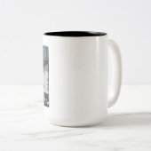 2 Couleurs Tasse hellephant de Steampunk (Devant droit)