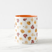 2 Couleurs Tasse « Hello Fall » | Esthétique Automnale Cosy | (Centre)