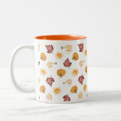 2 Couleurs Tasse « Hello Fall » | Esthétique Automnale Cosy | (Gauche)