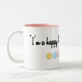 2 Couleurs Tasse heureuse de femmes au foyer (Gauche)