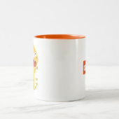 2 Couleurs Tasse heureuse de VIPKID Dino (Centre)