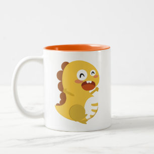 2 Couleurs Tasse heureuse de VIPKID Dino