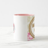 2 Couleurs Tasse heureuse du jour de mère - Kitty (Centre)