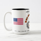 2 Couleurs Tasse Historique de Café du 50e Bataillon des Tran (Gauche)