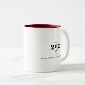 2 Couleurs Tasse — HMS Gaspee (Devant droit)