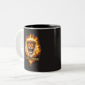 2 Couleurs Tasse Holy Fire - Lion de Juda (Devant gauche)
