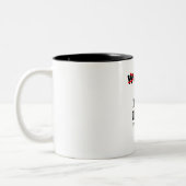 2 Couleurs Tasse honnête - le meilleur papa (Gauche)