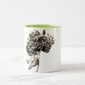 2 Couleurs tasse Hortensia (Centre)