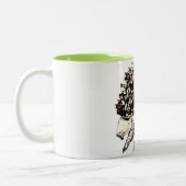2 Couleurs tasse Hortensia (Gauche)