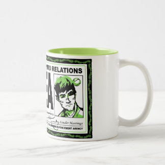 2 Couleurs Tasse hybride d'insigne de la terre HEA