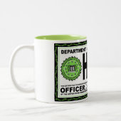 2 Couleurs Tasse hybride d'insigne de la terre HEA (Gauche)