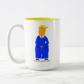 2 Couleurs Tasse I Have Concepts of a Plan Trump (Gauche)