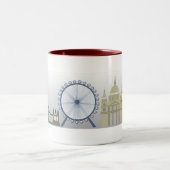 2 Couleurs Tasse iconique de Londres (Centre)