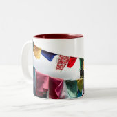 2 Couleurs Tasse II de drapeau de prière (Devant gauche)