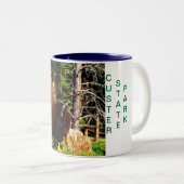 2 Couleurs Tasse II de parc d'état de Custer (Devant droit)