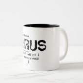 2 Couleurs Tasse II de virus (Devant droit)