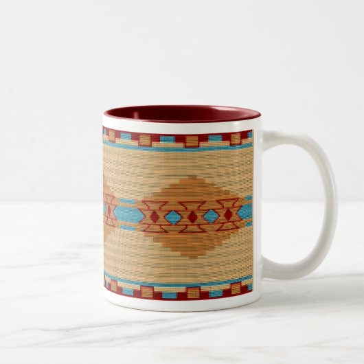 2 Couleurs Tasse III de Natif américain (Droit)