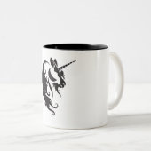 2 Couleurs Tasse impressionnante de licorne (Devant droit)