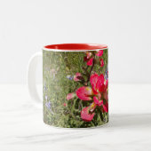 2 Couleurs Tasse Indian Paintbrush (Devant gauche)