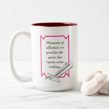 Tasse Inspirante de Simple Réflexion mais sans Reg