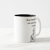 2 Couleurs Tasse inspirée - Swami Vivekananda (Devant droit)