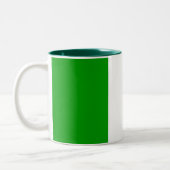 2 Couleurs Tasse irlandaise de drapeau (Gauche)