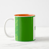 2 Couleurs Tasse irlandaise de drapeau (Gauche)