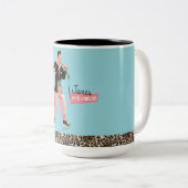 2 Couleurs Tasse James Intveld Rockabilly (Devant droit)