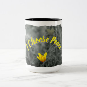 2 Couleurs Tasse Je Choisis la Paix