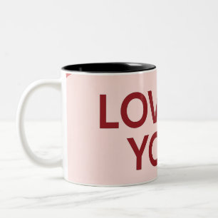 2 Couleurs Tasse "JE T'AIME" Café