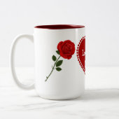 2 Couleurs Tasse Je T'aime Plus (Gauche)