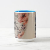 2 Couleurs Tasse Joyeuse Fête des Mères (Centre)