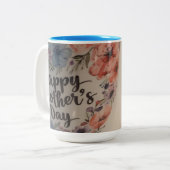 2 Couleurs Tasse Joyeuse Fête des Mères (Devant gauche)