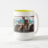2 Couleurs Tasse JT002 (Devant droit)