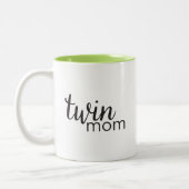 2 Couleurs Tasse jumelle de maman (Gauche)