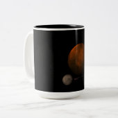 2 Couleurs Tasse Kepler-62 E B et Kepler-62 E C (Devant gauche)
