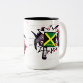 2 Couleurs Tasse KILL GOAT (Devant droit)