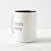 2 Couleurs Tasse KiniArt Doodle (Devant gauche)